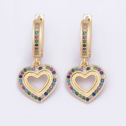 The Rainbow Heart Drops