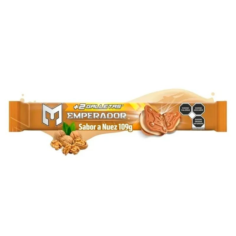 Galletas Emperador Gamesa Sabor Nuez 109g