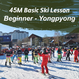45MINUTES YONGPYONG GROUP SKI LESSON (1+1) - 2025 3rd Dec. 5th Dec. only