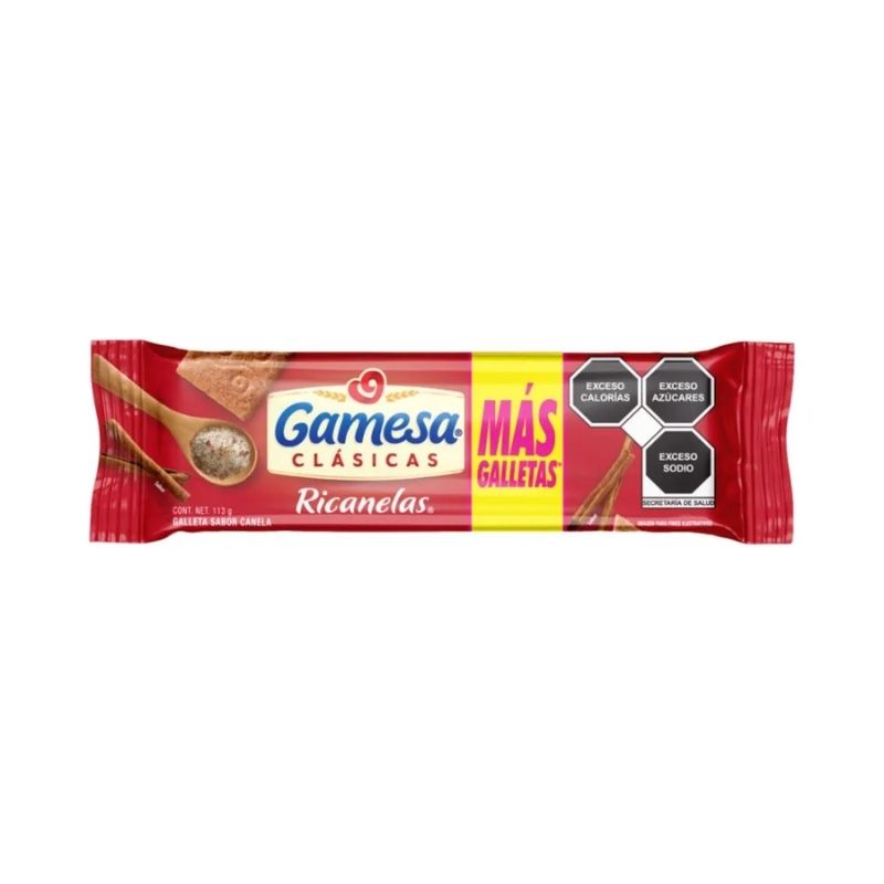 Galletas Ricanelas Gamesa 113g