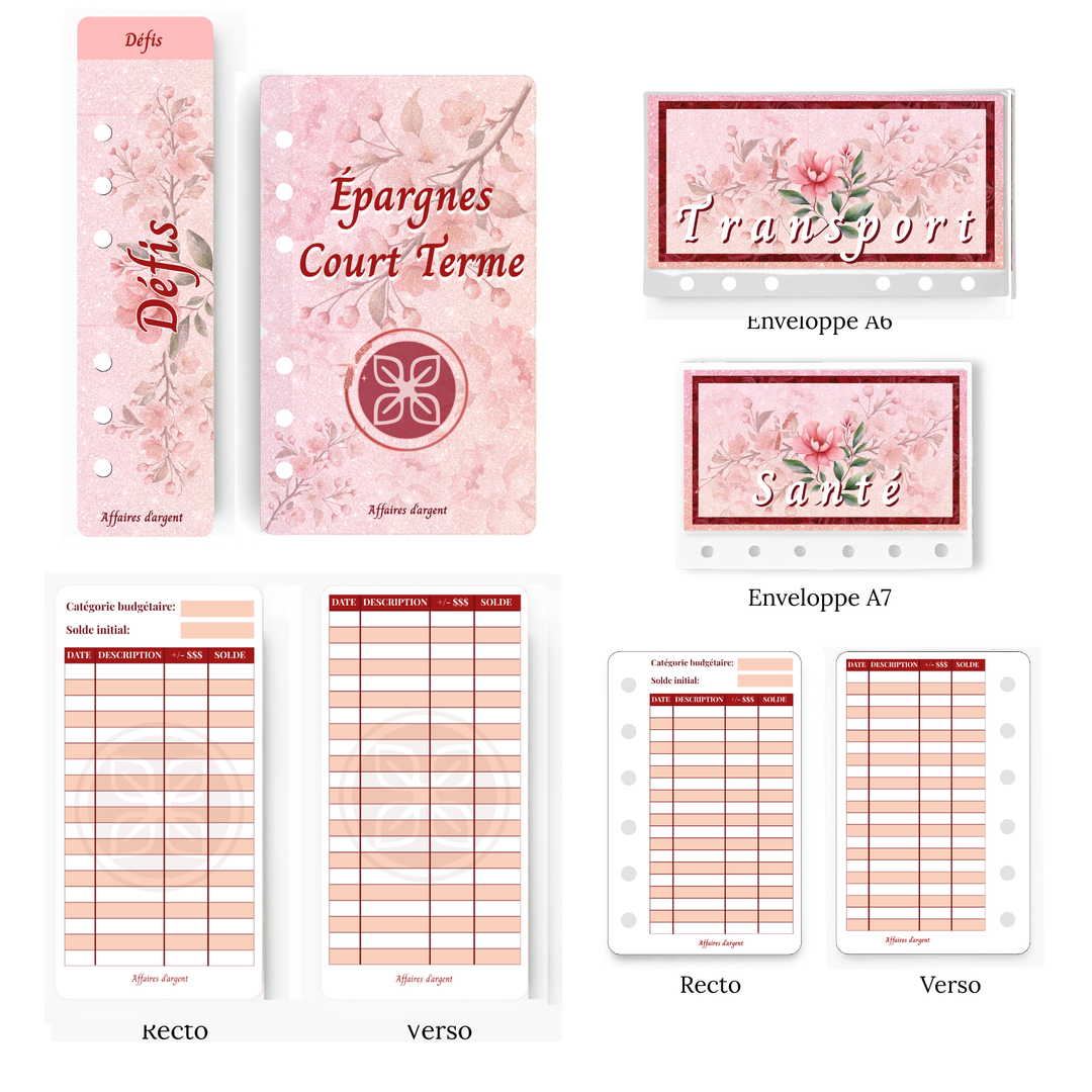 💐 Collection Affaires d'Argent rose