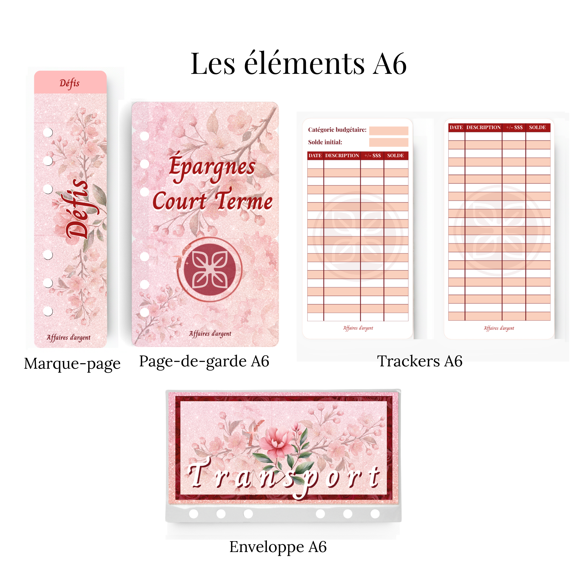 💐 Collection Affaires d'Argent rose_1