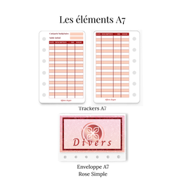 💐 Collection Affaires d'Argent rose