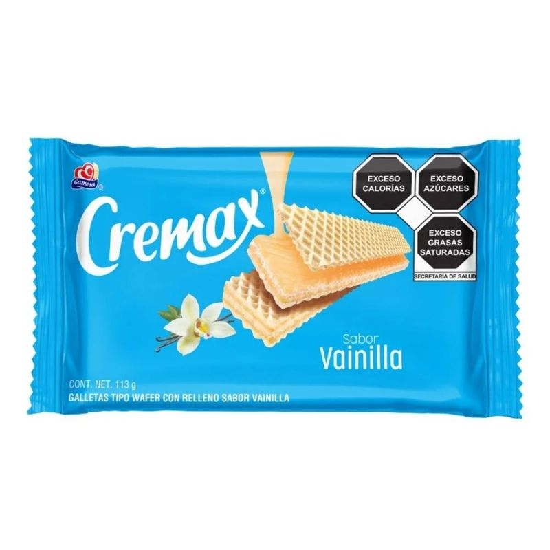 Galletas Cremax Gamesa Sabor Vainilla 113g