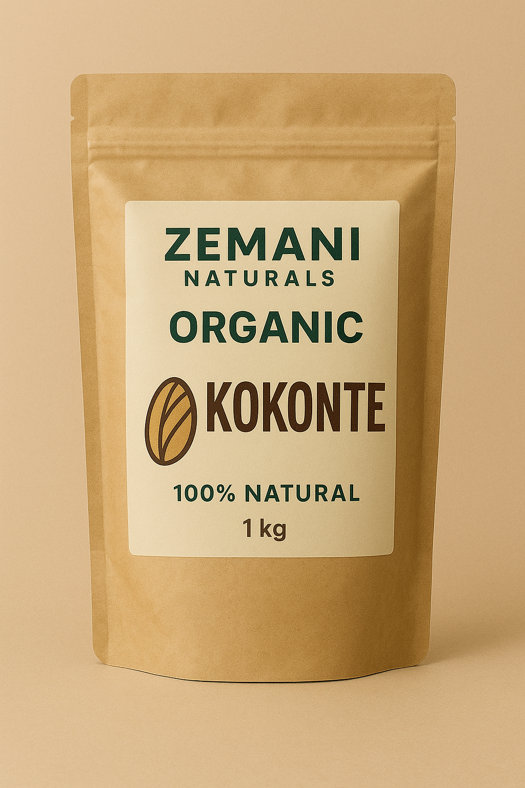 Zemani Naturals Organic Kokonte – 1kg