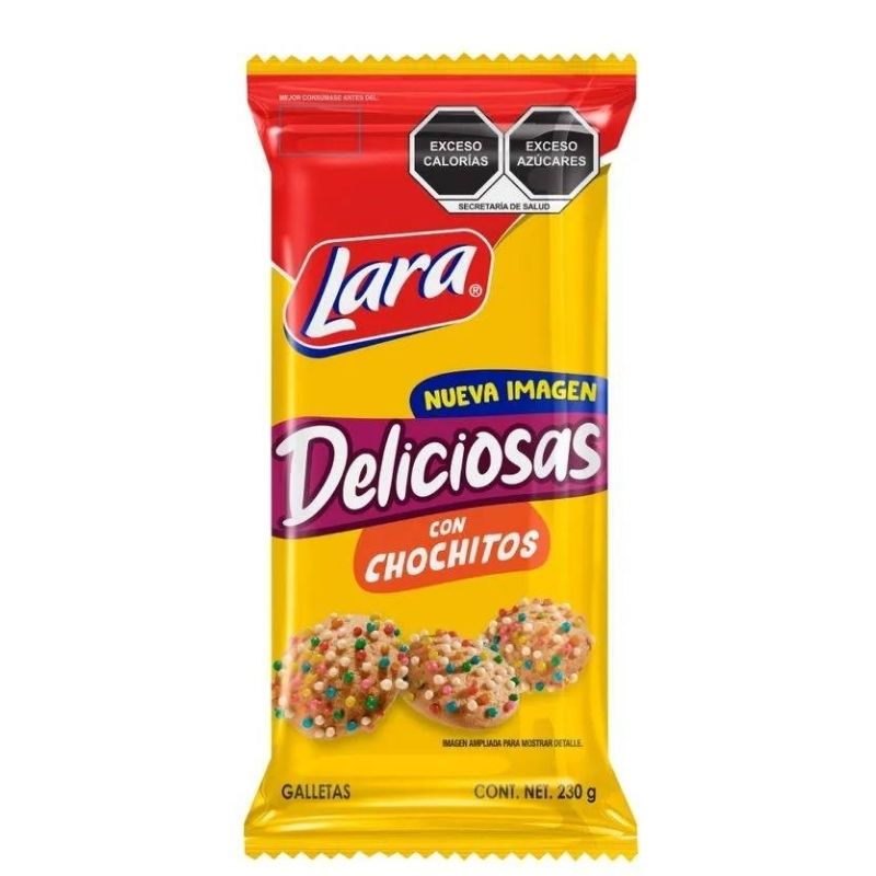 Galletas Deliciosas Lara con Chochitos 230g_0
