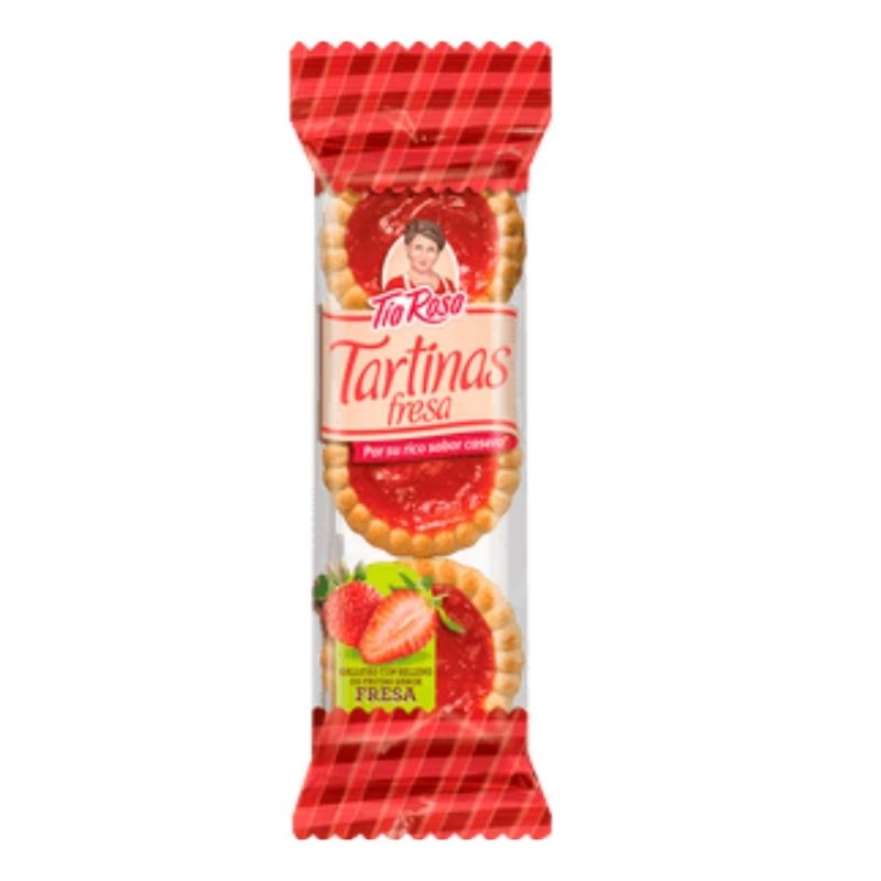 Tartinas Tía Rosa con Fresa 100g