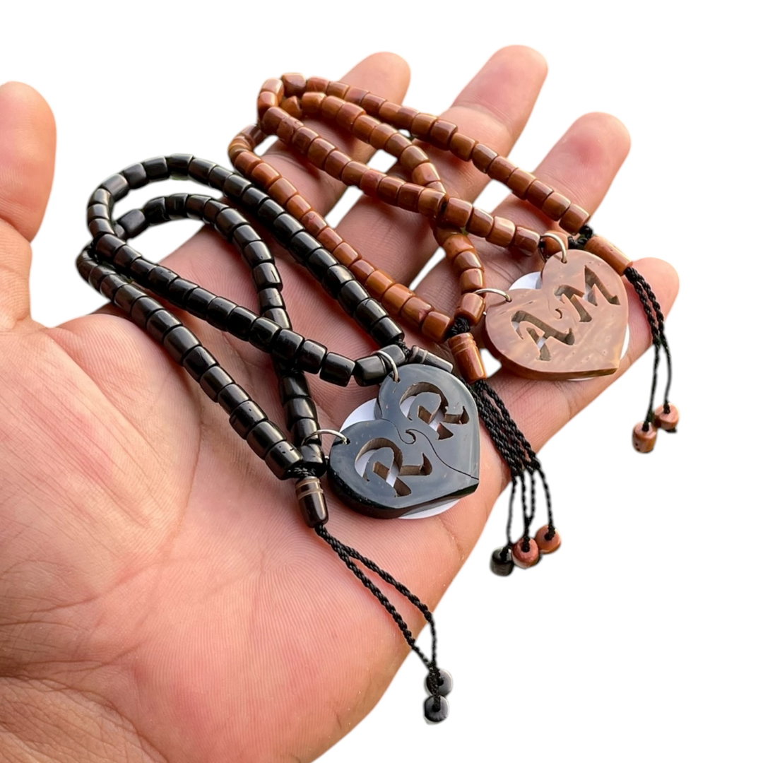 Gelang Marjan couple Love Inisial