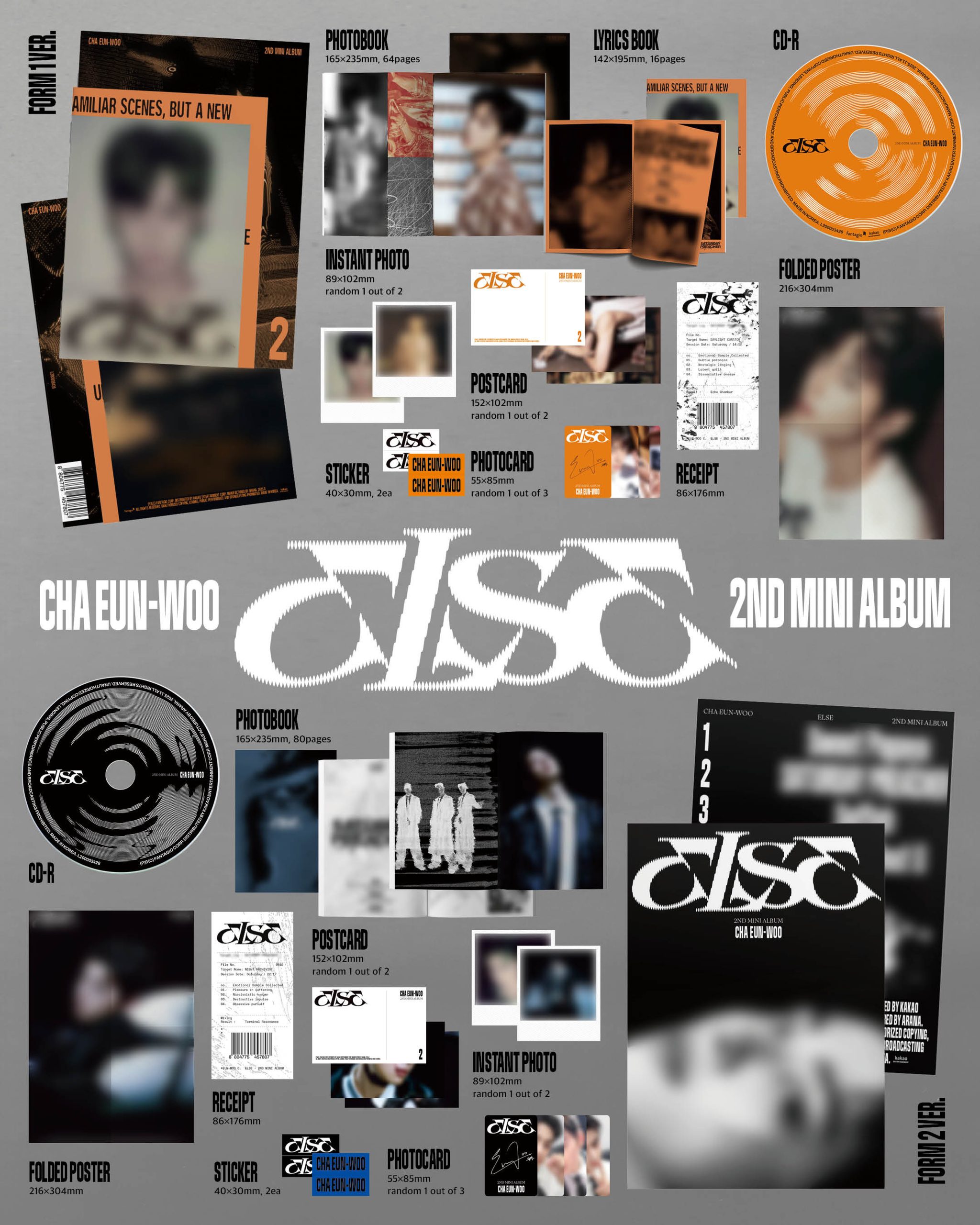 CHA EUN-WOO 2ND MINI ALBUM <ELSE>_1