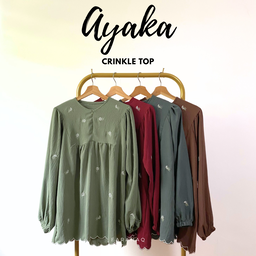 Ayaka Crinkle Top