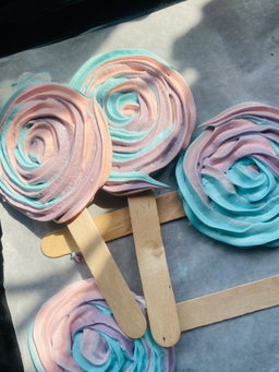 meringue pops (skuim)
