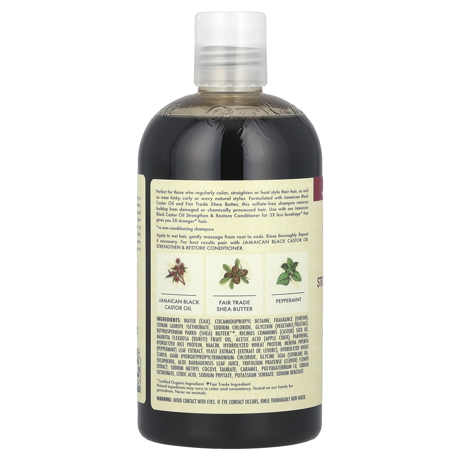 Shea Moisture - Jamaican Black Castor Oil Strengthen & Restore Shampoo_1