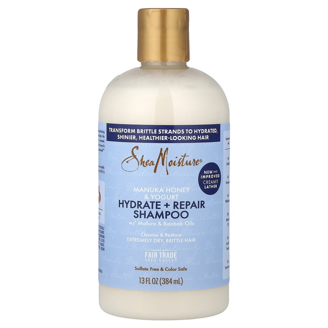 Shea Moisture - Manuka Honey & Yogurt, Hydrate + Repair Shampoo