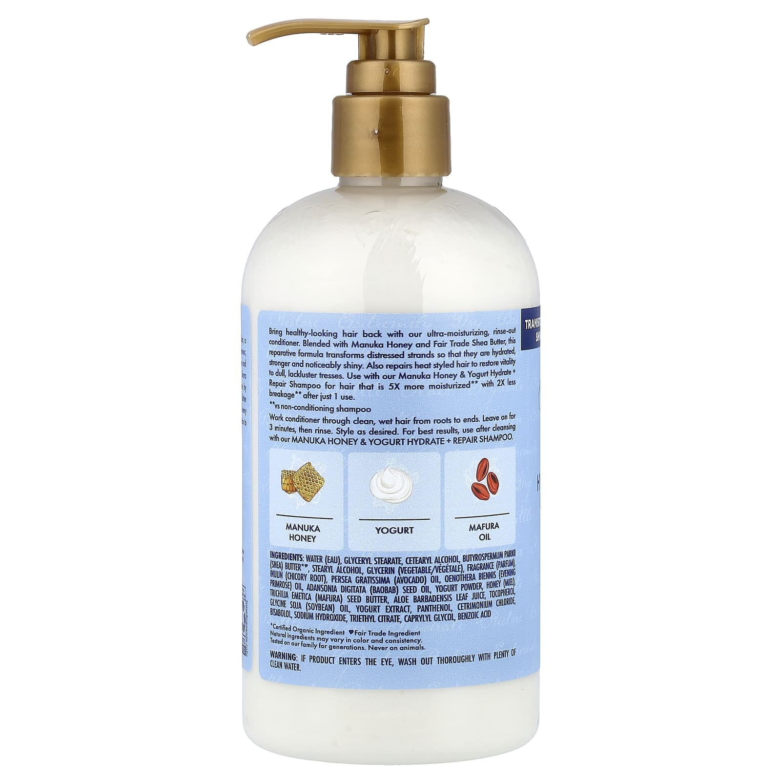 Shea Moisture - Manuka Honey & Yogurt Hydrate + Repair Conditioner_1