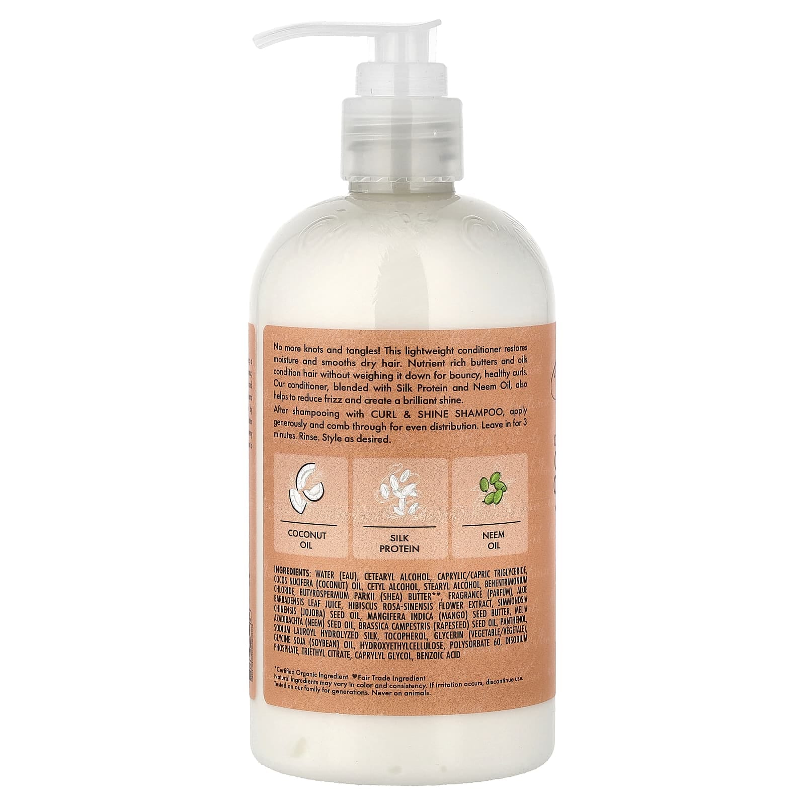 Shea Moisture - Coconut & Hibiscus Curl & Shine Hair Conditioner_1