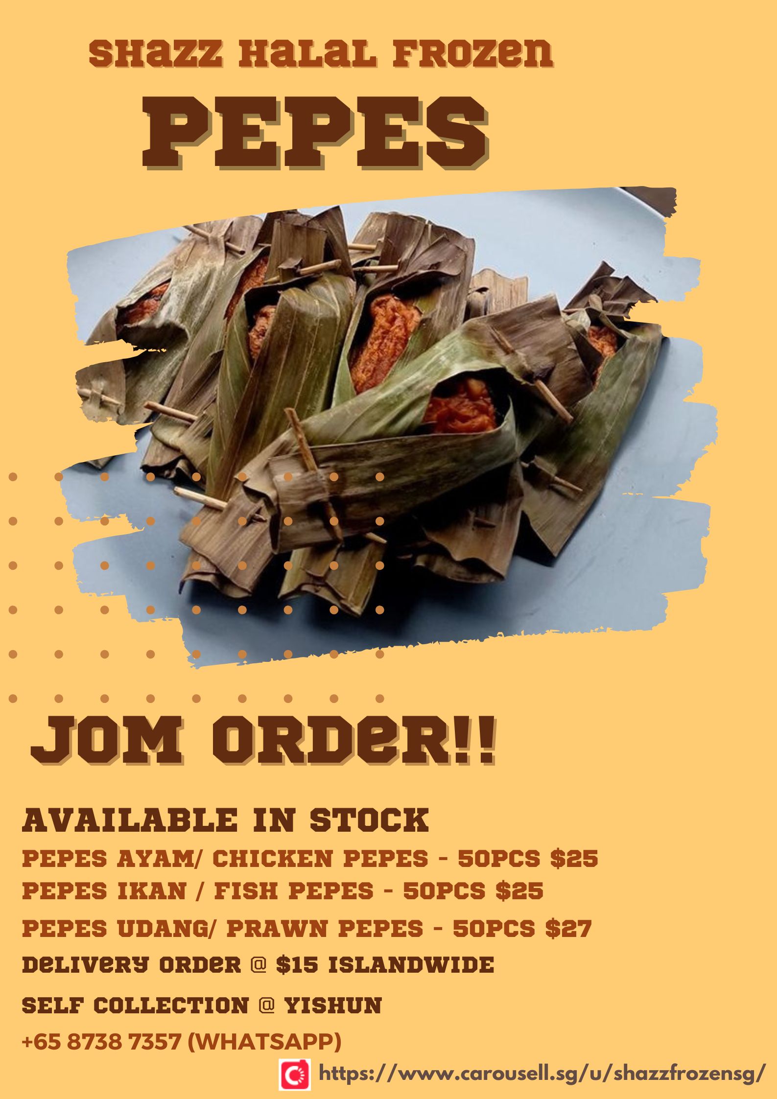 Chicken Pepes / Pepes Ayam (50pcs)_0
