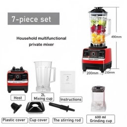 SILVER CREST 2L Industrial 8500W Food Crusher Blender With 2 Jar