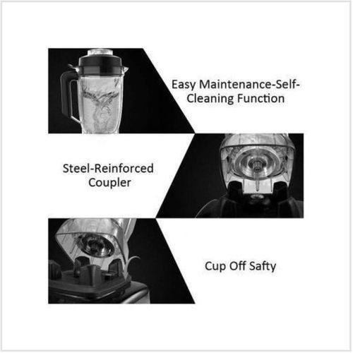 SILVER CREST 2L Industrial 8500W Food Crusher Blender With 2 Jar_3