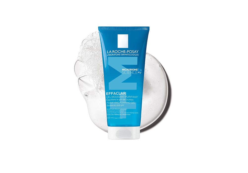 LA ROCHE POSAY EFFACLAR PURIFYING FOAMING GEL - 200ML |  لاروش بوزيه غسول ايفاكلار للبشرة - 200 مل