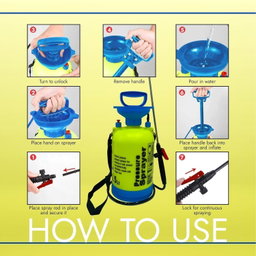5 Liter Garden Pressure Pump Sprayers for Home Garden and Farm