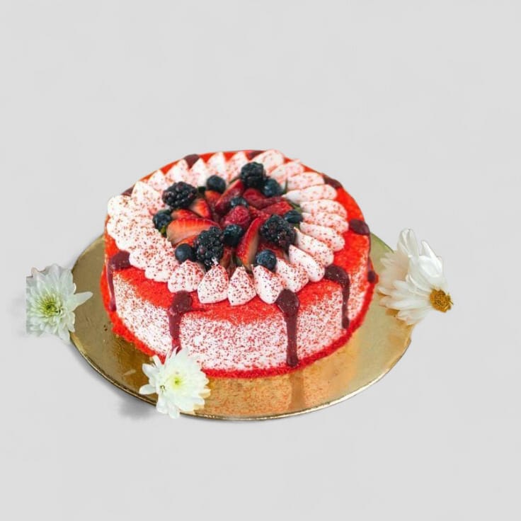 Grand berry cake