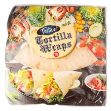 Festive tortilla wraps 12inch 8pcs