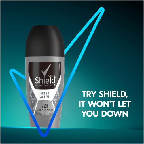 💧 Men Shield Deodarant Roll-On All Types 50ml