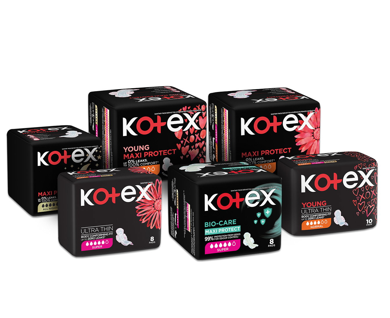 🌸Kotex Sanitary Pads All Types / All Sizes_0