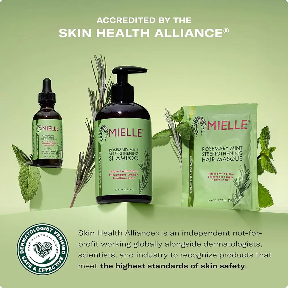 Mielle Organics - Rosemary Mint Hair Strengthening Biotin Shampoo_4