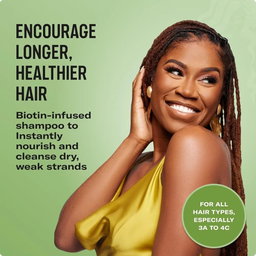 Mielle Organics - Rosemary Mint Hair Strengthening Biotin Shampoo