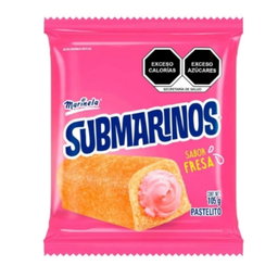 Submarinos Marinela Sabor Fresa 105g