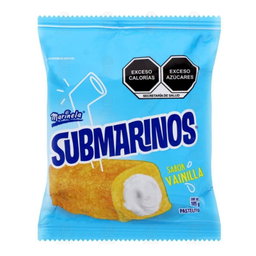 Submarinos Marinela Sabor Vainilla 105g 