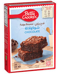 Betty crocker fudge brownie chocolate
