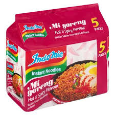 Indomie noodles mi goreng hot & spicy 5 pack_0