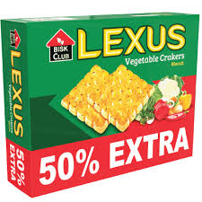 Lexus vegetable crackers 