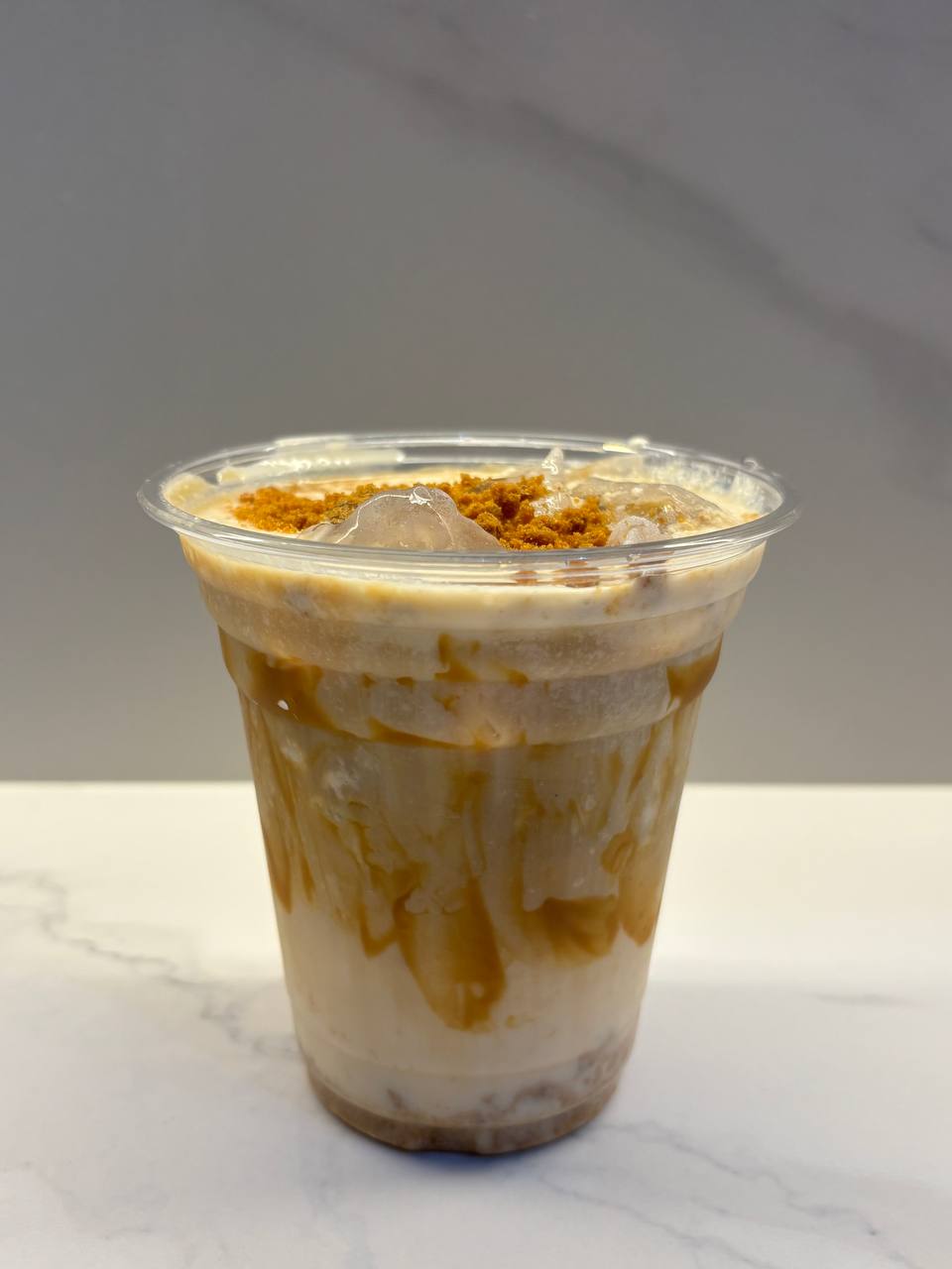 Iced Biscoff Latte