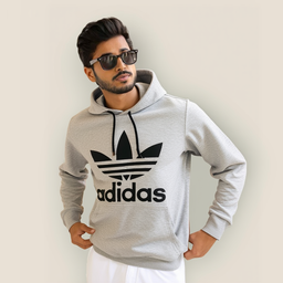 Adidas Grey Hoodie For Men