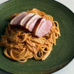 Smoked Duck Rose Pasta 