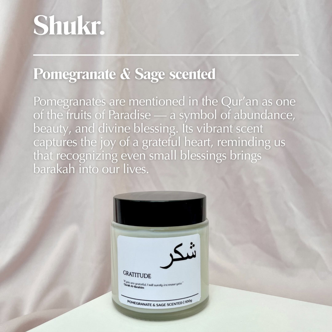 Shukr Pomegranate Candle_0