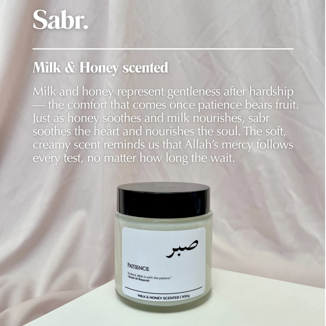 Sabr Milk & Honey Candle_0