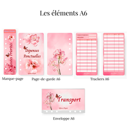 🌸 Collection rose fleurie