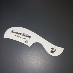 Personalizirani češalj ćelave