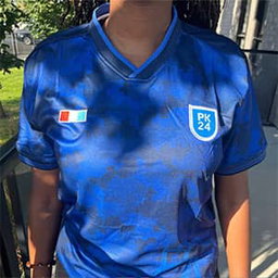 PK 24 blue jersey