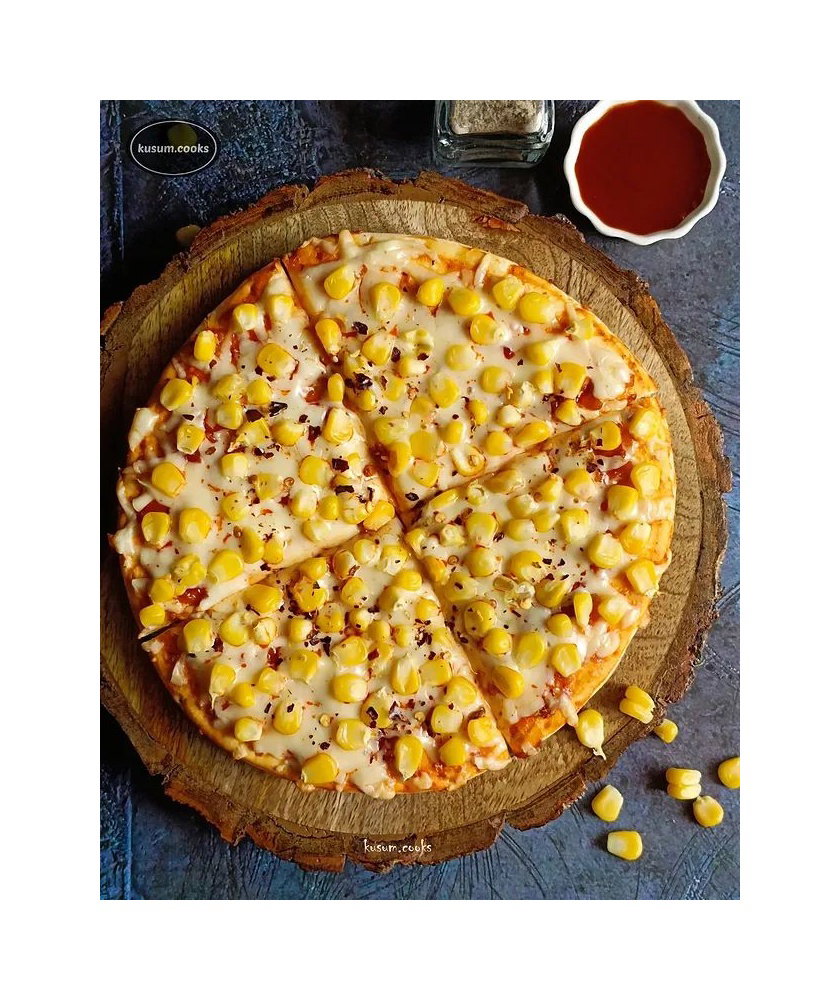 Cheese & Corn Pizza