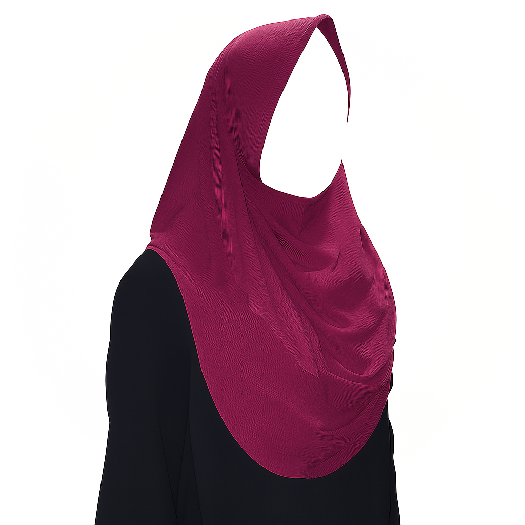 Adult instant pleated buruga _6