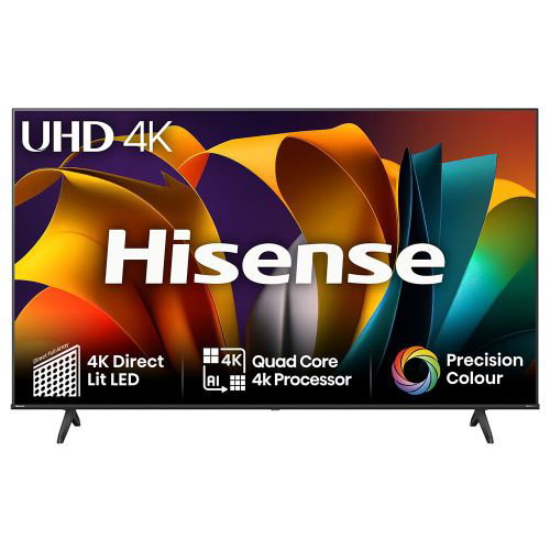 Hisense 55" Inches UHD 4K SMART TV (55A6N) - Black + 1 Year Warranty_0