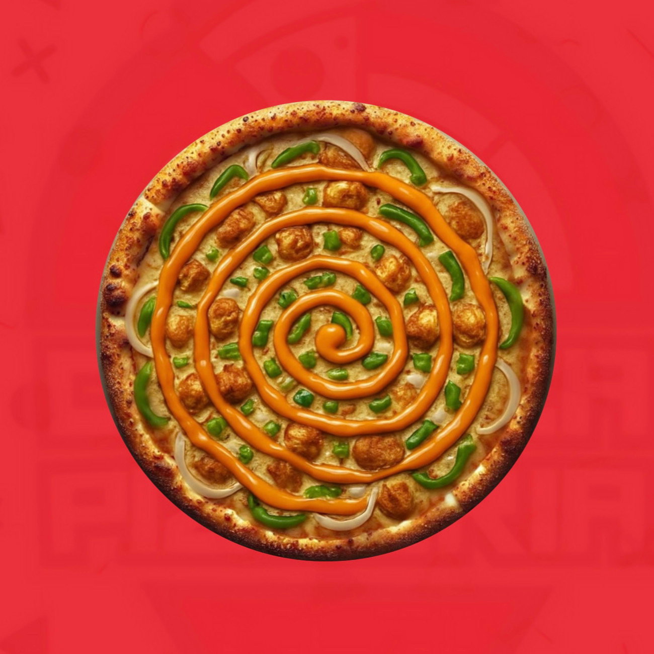 Chicken pizza
