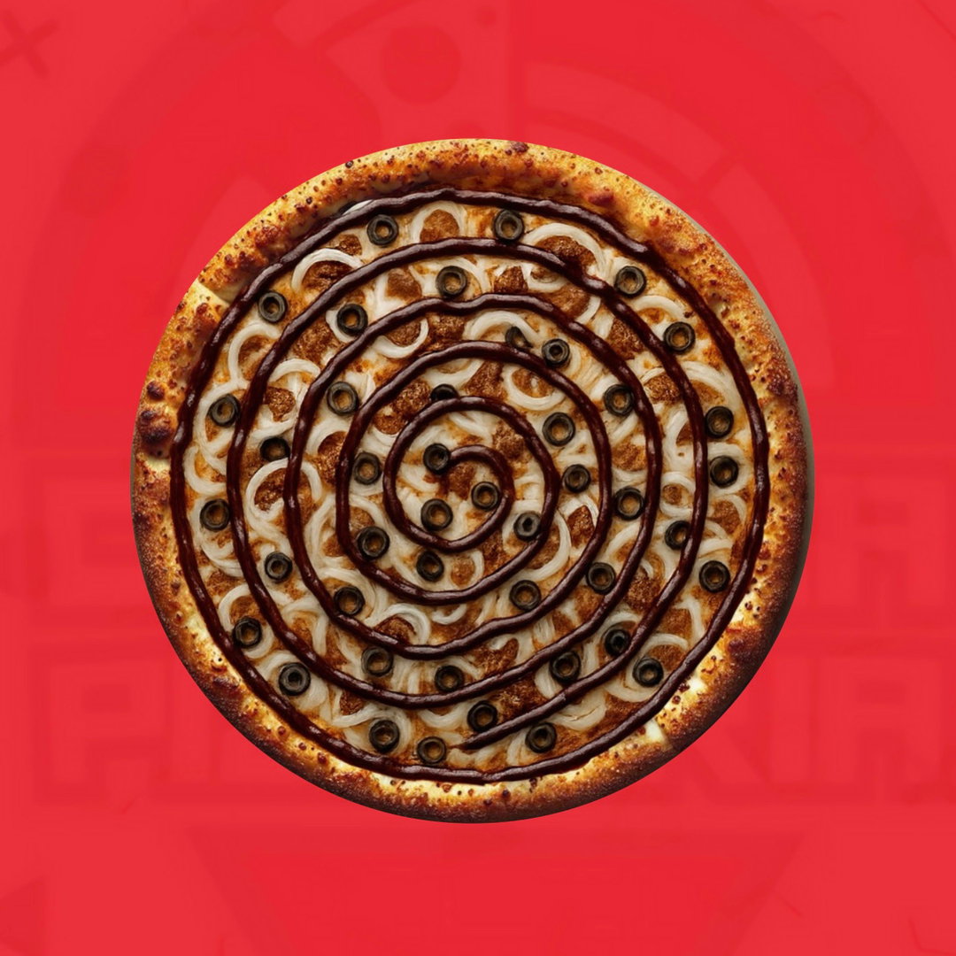 BBQ beef pizza