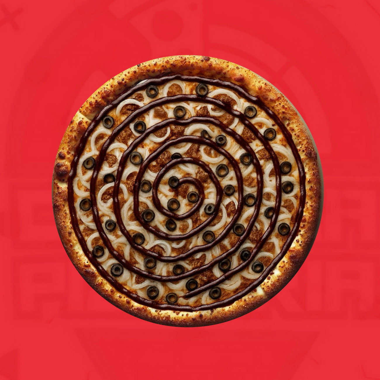 BBQ beef pizza