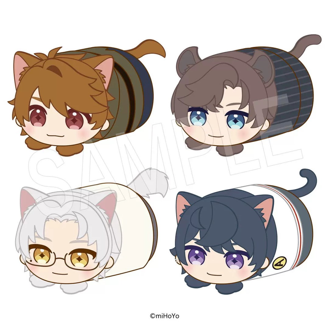 Tears of Themis Cat Plush Keychain (Japan)